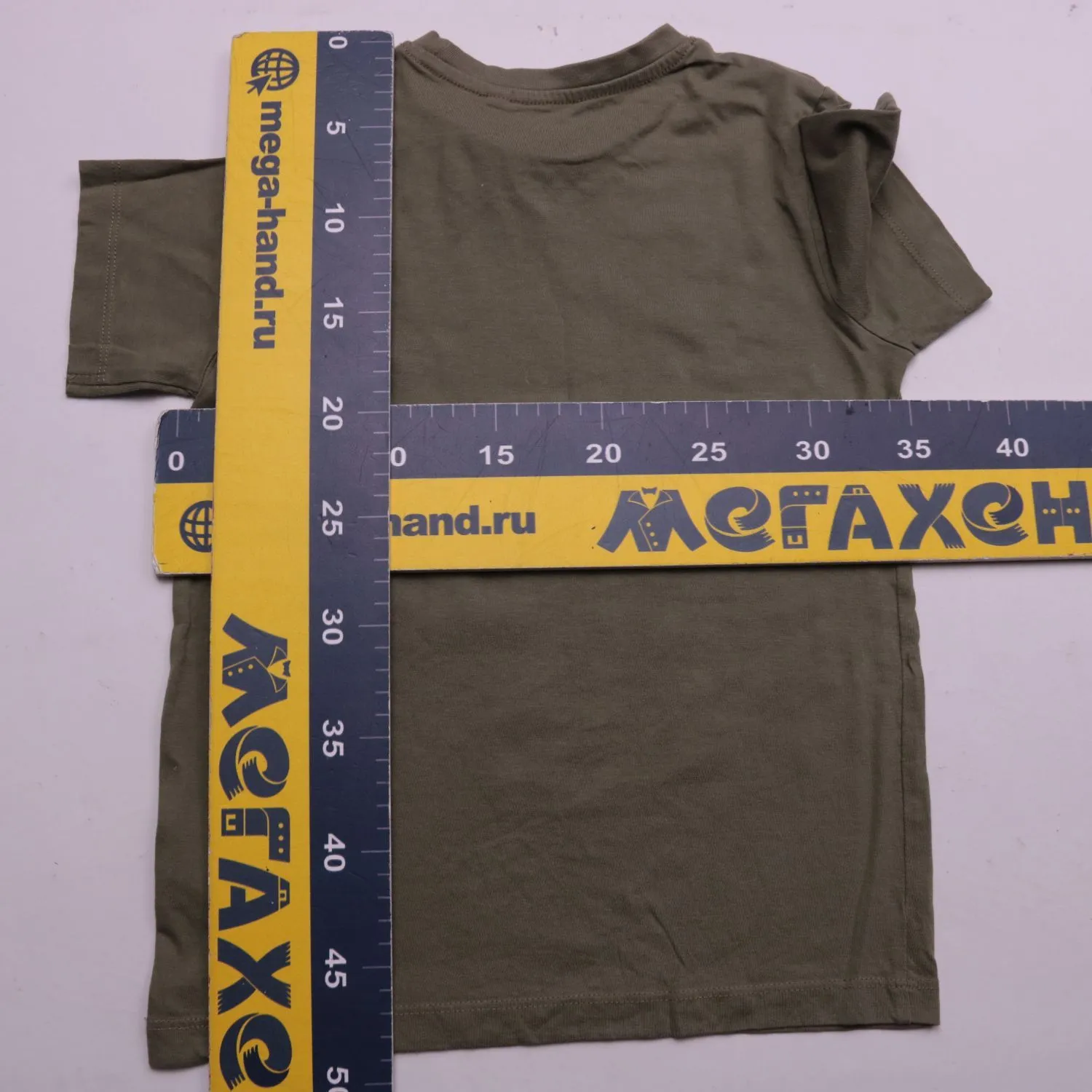 Футболка хаки Tough Team с принтом кактуса, размер 128 см (8 лет)