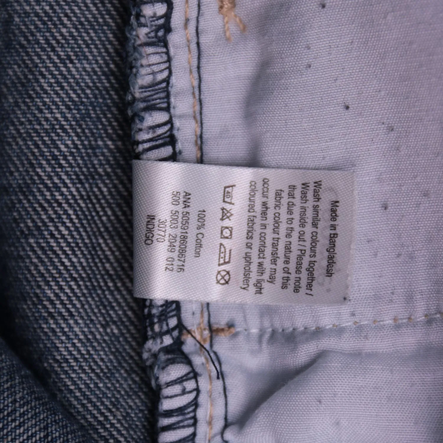 Синие джинсовые шорты George с отворотами, размер 54 (XL)